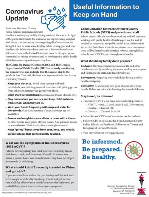Healthy Habits Fact Sheet 